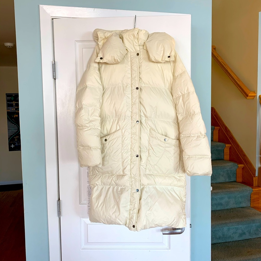 Caroll PARIS - Warm down puff coat - off white
